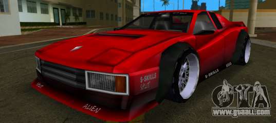 1984 Grotti Cheetah Drago Rosso for GTA Vice City