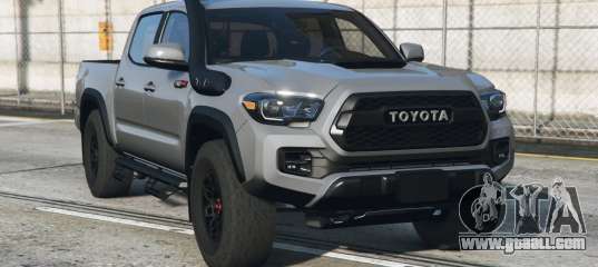 Toyota Tacoma Suva Gray [Replace] for GTA 5