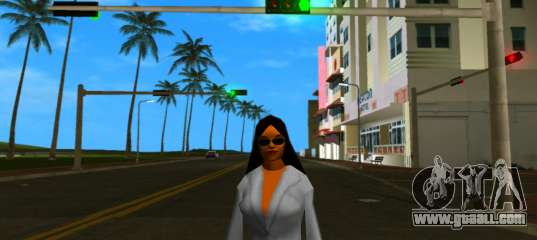 Casual Black Girl for GTA Vice City