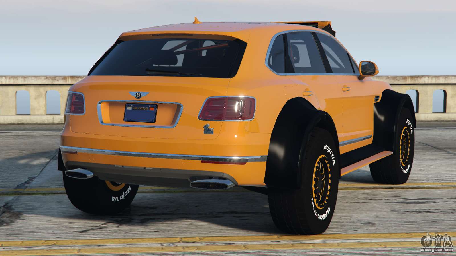 Bentley Bentayga Off-Road Sandy Brown [Replace] for GTA 5