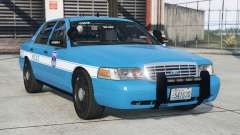 Ford Crown Victoria Police Bondi Blue [Add-On] for GTA 5