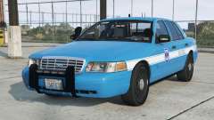Ford Crown Victoria Police Rich Electric Blue [Replace] for GTA 5