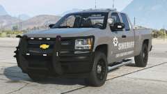 Chevrolet Silverado Pickup Police Natural Gray [Replace] for GTA 5