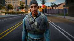 Half-Life 2 Rebels Male v7 for GTA San Andreas