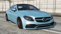 Mercedes-AMG C 63 S Coupe Fountain Blue [Add-On] for GTA 5