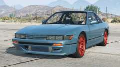 Nissan Silvia (S13) Teal Blue [Replace] for GTA 5