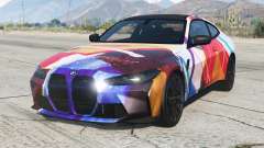BMW M4 Competition Wine Dregs for GTA 5