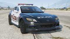 Mazda RX-8 Seacrest County Police [Add-On] for GTA 5