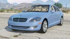 Mercedes-Benz S 550 (W221) Blue Gray [Add-On] for GTA 5
