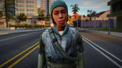 Half-Life 2 Rebels Female v6 for GTA San Andreas