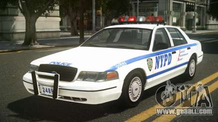 1999 Ford Crown Victoria NYPD for GTA 4
