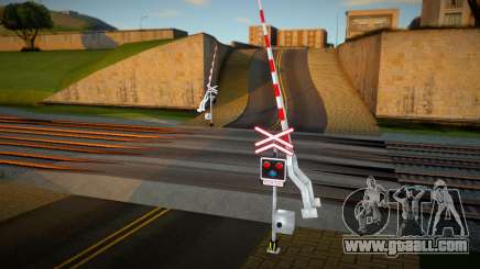 Railroad Crossing Mod Czech v9 for GTA San Andreas