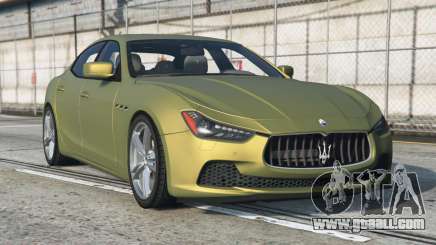 Maserati Ghibli Gold Fusion [Replace] for GTA 5