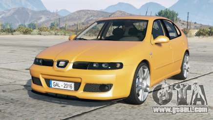 Seat Leon Cupra R (1M) Pastel Orange [Replace] for GTA 5
