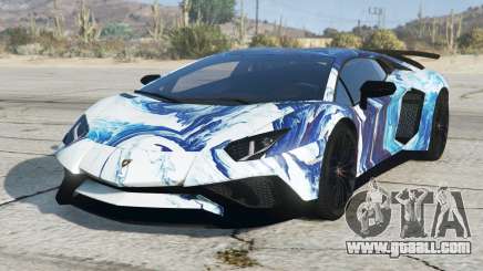 Lamborghini Aventador Matisse for GTA 5