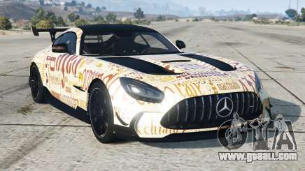 Mercedes-AMG GT Quarter Spanish White for GTA 5