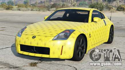 Nissan Fairlady Z Minion Yellow for GTA 5