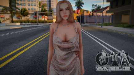 Girl in ordinary dress for GTA San Andreas