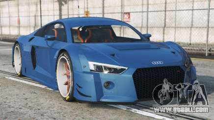 Audi R8 LMS Medium Electric Blue [Replace] for GTA 5