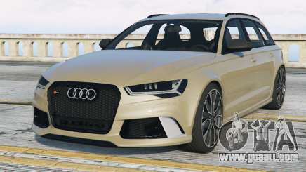 Audi RS 6 Khaki [Add-On] for GTA 5