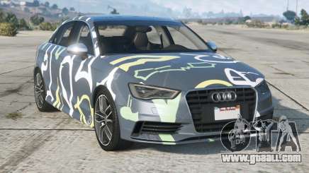 Audi A3 Sedan Paynes Grey for GTA 5