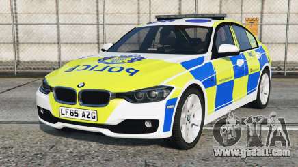 BMW 320d Police Scotland [Add-On] for GTA 5