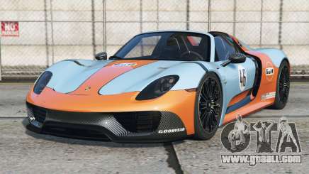 Porsche 918 Spyder Coral [Replace] for GTA 5