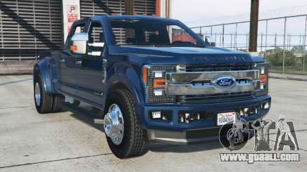 Ford F-350 Chathams Blue [Add-On] for GTA 5