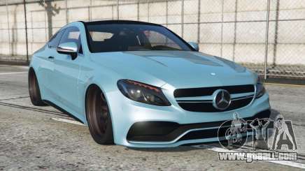 Mercedes-AMG C 63 S Coupe Fountain Blue [Add-On] for GTA 5