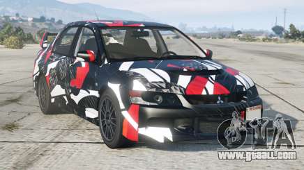 Mitsubishi Lancer Evolution IX MR Dark Gunmetal for GTA 5