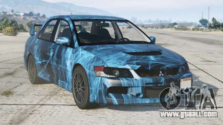 Mitsubishi Lancer Evolution IX MR Blue Sapphire for GTA 5