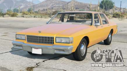 Chevrolet Caprice Saffron Mango [Add-On] for GTA 5