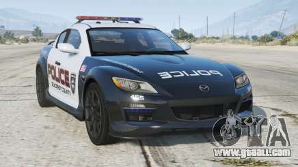 Mazda RX-8 Seacrest County Police [Add-On] for GTA 5