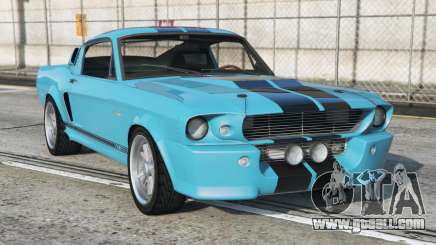 Shelby GT500 Eleanor Dark Turquoise [Replace] for GTA 5