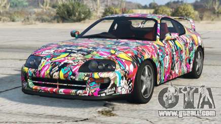 Toyota Supra S (A80) Carnation for GTA 5