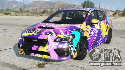 Subaru WRX Rich Brilliant Lavender for GTA 5