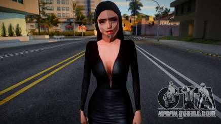 Girl Black Dress for GTA San Andreas