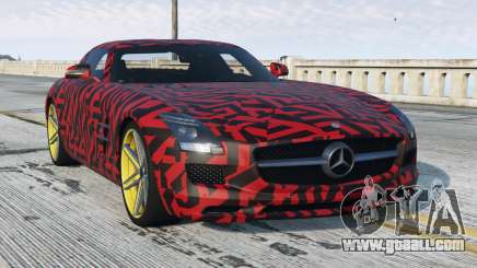 Mercedes-Benz SLS Permanent Geranium Lake [Add-On] for GTA 5