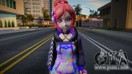 Maki Love Live Recolor for GTA San Andreas