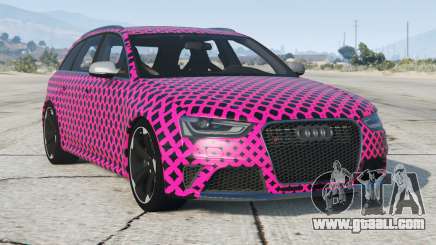 Audi RS 4 Avant Persian Rose for GTA 5