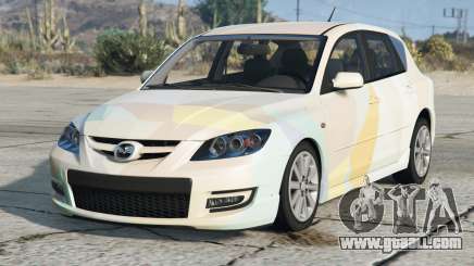 Mazdaspeed3 Stark White for GTA 5