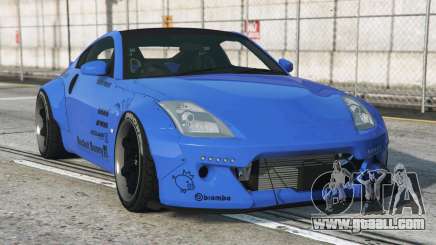 Nissan 350Z Science Blue [Replace] for GTA 5