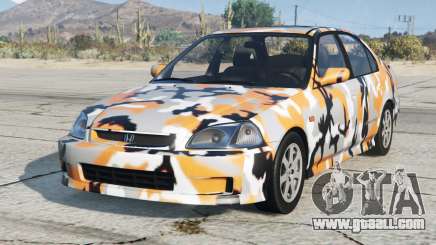 Honda Civic Sedan Gris De Perle for GTA 5