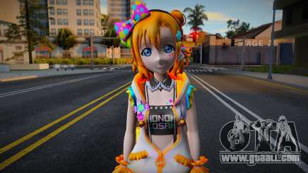 Honoka Love Live 2 for GTA San Andreas