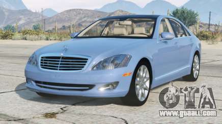 Mercedes-Benz S 550 (W221) Blue Gray [Add-On] for GTA 5