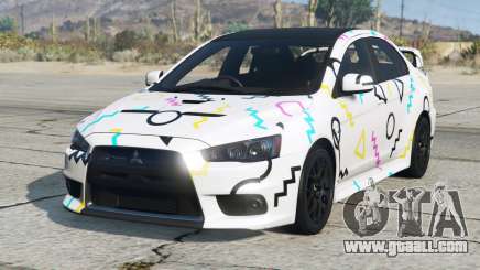 Mitsubishi Lancer Evolution X Desert Storm for GTA 5