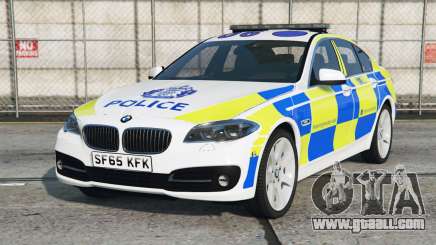 BMW 530d Sedan (F10) Police Scotland [Add-On] for GTA 5