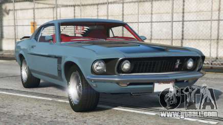 Ford Mustang Boss 302 Smalt Blue [Replace] for GTA 5