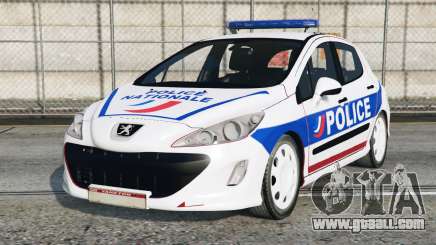 Peugeot 308 Police Nationale [Add-On] for GTA 5