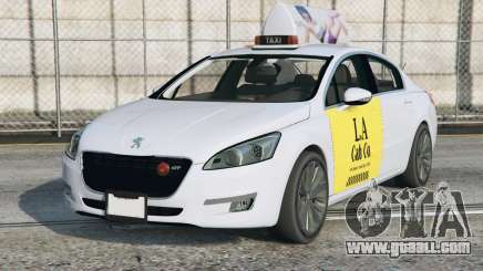 Peugeot 508 Taxi [Replace] for GTA 5